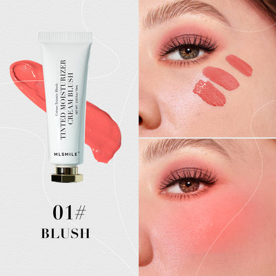 Blusher Natural Moisturizing Dual-purpose Color Rendering